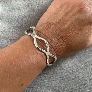 Sterling silver cuff